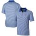 Men's Cutter & Buck Royal Texas Rangers Forge Tonal Stripe Stretch Polo