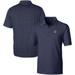 Men's Cutter & Buck Navy Chicago Cubs Forge Pencil Stripe Stretch Polo