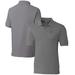 Men's Cutter & Buck Gray Cincinnati Reds Big Tall Advantage Tri-Blend Pique Polo