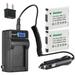 Kastar 2-Pack NB-11L Battery and LCD AC Charger Compatible with Canon PowerShot A2300 A2300 IS PowerShot A2400 A2400 IS PowerShot A2500 A2500 IS PowerShot A2600 A2600 IS PowerShot A3400 A3400 IS