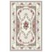 Brown/White 39 x 24 x 0.31 in Area Rug - East Urban Home Manriquez Machine Woven Rectangle 2' x 3'3" Area Rug in | 39 H x 24 W x 0.31 D in | Wayfair