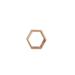 East Urban Home Akaia 2 Piece Hexagon Fir Solid Wood Accent Shelf in Brown | 9 H x 9 W in | Wayfair 609DAF4D16514CD29DE0B367B6157D40