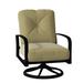 Woodard Fremont Outdoor Rocking Metal Chair in Black | 35.5 H x 28.25 W x 35.75 D in | Wayfair 9U0477-92