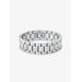 Michael Kors Precious Metal Bracelet Silver One Size