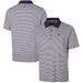 Men's Cutter & Buck Navy Chicago Cubs Forge Tonal Stripe Stretch Polo