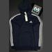 Adidas Shirts | Adidas Essentials Fleece 3-Stripes Hoodie Men’s Sizes Navy Gk9073 | Color: Blue | Size: M