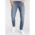 Skinny-fit-Jeans PEPE JEANS "Finsbury" Gr. 32, Länge 34, blau (medium blue) Herren Jeans Skinny-Jeans