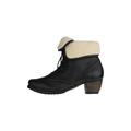 Stiefelette NATURAL FEET "Ista" Gr. 39, schwarz (schwarz 01) Damen Schuhe Schnürstiefelette Schnürstiefeletten