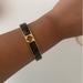 Kate Spade Jewelry | Kate Spade Bangle Bracelet - Black | Color: Black | Size: Os
