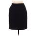 H&M Casual Skirt: Black Solid Bottoms - Women's Size 10