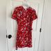 J. Crew Dresses | J. Crew Factory Wrap Dress, Size 0 | Color: Red | Size: 0
