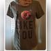 American Eagle Outfitters Tops | I Donut I Like You Tee Shirt Size M Womens American Eagle | Color: Gray | Size: M