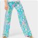 Lilly Pulitzer Pants & Jumpsuits | Lilly Pulitzer 33” Bal Harbour Palazzo Pant | Color: Blue/Green | Size: S