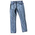 Levi's Jeans | Levis Mens 511 Skinny Zipper Back Pocket Jeans Size 32x34 Chalk Gray Distressed | Color: Gray/Red | Size: 32