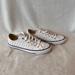 Converse Shoes | Converse Womens 561684c Ctas Ox White/White/Gold White *New* | Color: White | Size: 9.5