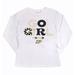Girls Youth Gameday Couture White Purdue Boilermakers PoweredBy Go Girl Long Sleeve T-Shirt