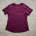 Lululemon Athletica Shirts | Large Lulu Lemon T-Shirt Magenta | Color: Red | Size: L