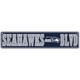 Seattle Seahawks 4" x 18" Team Boulevard Metal Sign