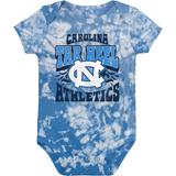 Newborn & Infant Carolina Blue North Tar Heels Lil Rocker Tie-Dye Bodysuit