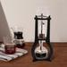 JOYDING Iced Coffee Cold Brew Drip Tower 6-8 cup Coffee Maker Glass in Brown | 17.7 H x 7.4 W x 7.4 D in | Wayfair JOY152