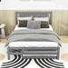 Red Barrel Studio® Full Size Platform Bed w/ Adjustable Trundle Wood in Gray | 39 H x 57 W x 78 D in | Wayfair B104DB370121402B8AF30540BDC664C6