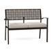 Woodard New Century Garden Outdoor Bench Metal | 34 H x 43.75 W x 23.75 D in | Wayfair 930004ST-48-03Y