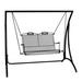 Woodard Briarwood Porch Swing Metal | 23.5 H x 44.75 W x 24.75 D in | Wayfair 400179ST-48-26T