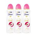 Dove Womens Advanced Care Antiperspirant Deodorant Pomegranate&Lemon Verbena, 200ml, 3 Pack - NA - One Size