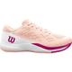 WILSON Damen Tennisoutdoorschuhe RUSH PRO ACE W Scallop Sh/Wh/Baton Roug, Größe 42 ⅔ in pink