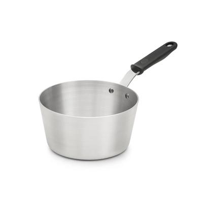 Vollrath 6821375 3 3/4 qt Wear-Ever Aluminum Tapered Saucepan w/ Hollow Silicone Handle