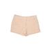 Ann Taylor LOFT Shorts: Ivory Polka Dots Bottoms - Women's Size 6 - Sandwash