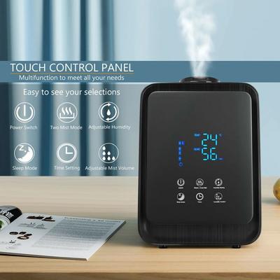4.5L ultrasonic cold and warm fog air diffuser humidifier with remote control