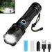 Rechargeable LED Flashlights 90000 Lumens Super Bright