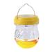 SHENGXINY Garden Supplies Clearance Solar Bee Trap Drosophila Trap Outdoor Insect Trap Drosophila Trap Wasp Trap Yellow