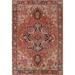 Vegetable Dye Heriz Serapi Persian Rug Handmade Wool Carpet - 8'10"x 12'2"