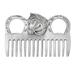 Gecheer Aluminum Alloy Horse Comb Mane Tail Pulling Comb Metal Horse Grooming Tool 6.5IN / 3.9IN / 3.5IN / 3.2IN