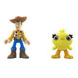 Replacement Parts for Imaginext Toy Story Carnival Playset - GBG66 ~ Replacement Figures ~ Woody and Ducky