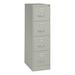 Hirsh Pro 25 Deep 4 Drawer Letter Width Metal Vertical File Cabinet Commercial Grade Gray