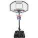 Track 7 Portable Basketball Hoop Height Adjustable Basketball Hoop for Kids Teenagers Youth and Adults with Stand & Backboard Wheels Fillable Base 28 x19 Backboard Pool Side Basketball System