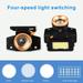 Solar/Insect Repeller Portable Headlamp Flashlight Highlighter Beads Waving Operation Headlamp for Traveling Outdoor Adventure