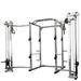 Valor Fitness BD-41 Heavy Duty Power Cage with Multi-Grip Chin-Up Bar and Cable Crossover Attachment