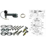 TOTO Toilet parts Drainage center change set: 200mm From water supply concealment to remodeling water supply concealment For lead pipes (for Neorest) Neo-200SET-LEAD-II