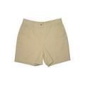 Lauren Jeans Co. Khaki Shorts - High Rise: Tan Bottoms - Women's Size 6 Petite - Stonewash