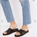 Madewell Shoes | Madewell Louisa Crisscross Sandal In Black New W/O Box, Size 6 | Color: Black | Size: 6