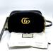 Gucci Bags | Gucci Gg Marmont Bag In Black Velvet Limited Edition | Color: Black | Size: Width 9 In - Height 6 In - Depth 3 In