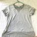 Columbia Tops | Compression Breathable Woman Columbia Polyestertee | Color: Gray/Silver | Size: S