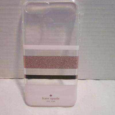 Kate Spade Cell Phones & Accessories | Kate Spade Phone Case Iphone Hard Case Pink&Clear Logo Cell Phone | Color: Pink | Size: Os