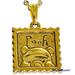 Disney Jewelry | Disney Winnie The Pooh Necklace Vintage Gold Plated Charm 18" Disneyana | Color: Gold | Size: Os