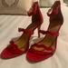 J. Crew Shoes | Lady In Red! New In Box! | Color: Red | Size: 7.5