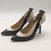 Kate Spade Shoes | Kate Spade Black White Leather Bow Pumps Sz 7 | Color: Black/White | Size: 7